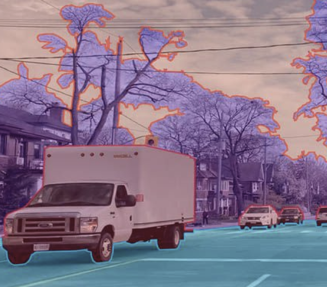 Segmentation annotation example